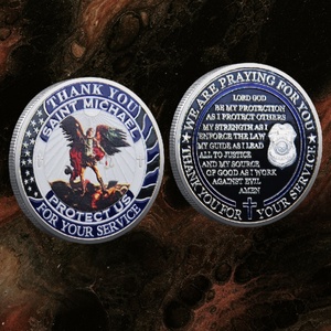 Moneta commemorativa moderna personalizzata con incisione, medaglione in metallo smaltato morbido 3D pressofuso, regalo personalizzato per veterani - Product Image 6