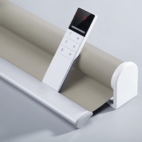 Stores à enroulement semi-occultants électriques avec contrôle par application Tuya, équilibre lumineux confortable et cassette durable pour bureaux à domicile