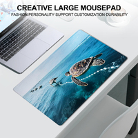 Impression graphique personnalisée noir caoutchouc sublimation Anime tapis de souris XXL clavier PC souris jeu tapis de souris tapis de souris