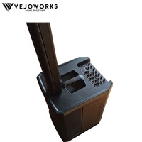 OEM ODM 12 inç Aktif İki Yönlü Kolon Line Array Hoparlör Güçlendirilmiş Kolon Hoparlör PA Hoparlör