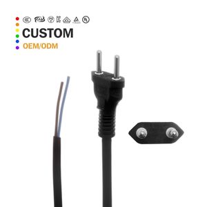 Emparejado con un enchufe <span class=keywords><strong>de</strong></span> alimentación hembra para mayor seguridad, cable <span class=keywords><strong>de</strong></span> extensión <span class=keywords><strong>de</strong></span> alimentación <span class=keywords><strong>de</strong></span> 2 pines <span class=keywords><strong>de</strong></span> Brasil - Product Image 2