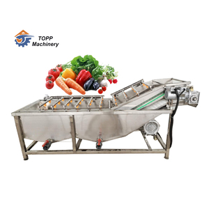 Vegetable fruit bubble wash machine apple washing machine blueberry cleaning machine