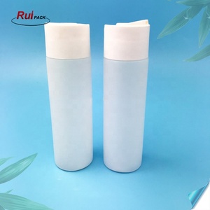 8oz ounce HDPE bóp chai với cả hai nắp Đĩa Báo Chí và lật lên nắp vòi - Product Image 2