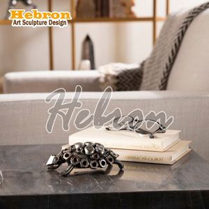 Figuras Decorativas de Escritorio Estilo Retro Europeo, Modelo de Teléfono Antiguo, Huchas Metálicas de Moda, Soporte para Teléfono con Diseño de Banco - Product Image 5