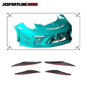 Alerones Delanteros de Fibra de Carbono Seca para <span class=keywords><strong>Porsche</strong></span> 911 <span class=keywords><strong>991</strong></span> <span class=keywords><strong>GT3</strong></span> <span class=keywords><strong>RS</strong></span> - Product Image 1