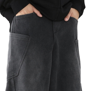 <span class=keywords><strong>Pantaloni</strong></span> da <span class=keywords><strong>Uomo</strong></span> Personalizzati Stile Y2k, Gamba Larga, Lavaggio Acido, Vita Elastica <span class=keywords><strong>con</strong></span> Coulisse, <span class=keywords><strong>Pantaloni</strong></span> Sportivi <span class=keywords><strong>con</strong></span> <span class=keywords><strong>Tasche</strong></span> - Product Image 6