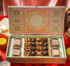 กล่องไม้ใส่เครื่องประดับทำจากไม้ MDF เป็นมิตรกับสิ่งแวดล้อมบรรจุภัณฑ์ของขวัญงานแต่งงานงานเลี้ยงออกแบบโลโก้ได้ตามต้องการ - Product Image 6