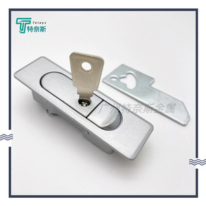 Cerradura para Muebles Ab509 de Aleación de Zinc con Botón de Presión, Cerradura sin Llave de Diseño Industrial, Fácil Instalación, para Puertas de Madera de Dormitorio - Product Image 3