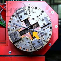 Machine de découpe laser à fibre CNC à 2 chucks pour tubes, avec fonction de biseautage sur axe