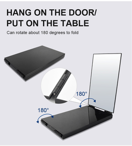 Зеркало для стрижки волос 360°, трёхстворчатое, для обзора сзади головы, парикмахерское зеркало для самостоятельной стрижки - Product Image 3