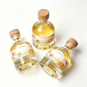 Botella de Vidrio Pequeña de 100 ml para Bebidas, con Tapón, para Whisky, Licor, Ginebra, Vodka, Ron, Bebidas Frías - Product Image 3
