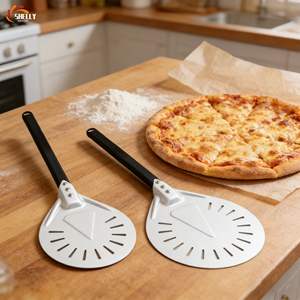 Pala para <span class=keywords><strong>Pizza</strong></span> Perforada Antiadherente XL, Precio <span class=keywords><strong>de</strong></span> Fábrica al por Mayor, Pala para <span class=keywords><strong>Pizza</strong></span> <span class=keywords><strong>de</strong></span> Aluminio <span class=keywords><strong>de</strong></span> <span class=keywords><strong>7</strong></span>/8 Pulgadas <span class=keywords><strong>de</strong></span> Grosor - Product Image 4