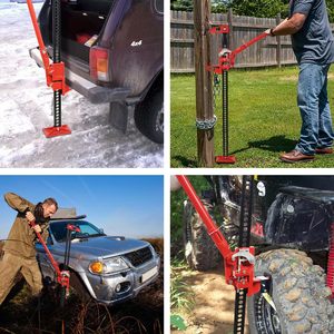 Cric de levage agricole haute performance <span class=keywords><strong>48</strong></span> pouces 7000 lb, cric hydraulique manuel à cliquet en acier pour le positionnement de voitures, camions, SUV, tracteurs et la levée de pare-chocs - Product Image 6