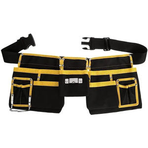 Ceinture à outils de jardin pour charpentiers personnalisée, ceinture à outils professionnelle pour la construction électrique, ceinture à outils robuste - Product Image 2