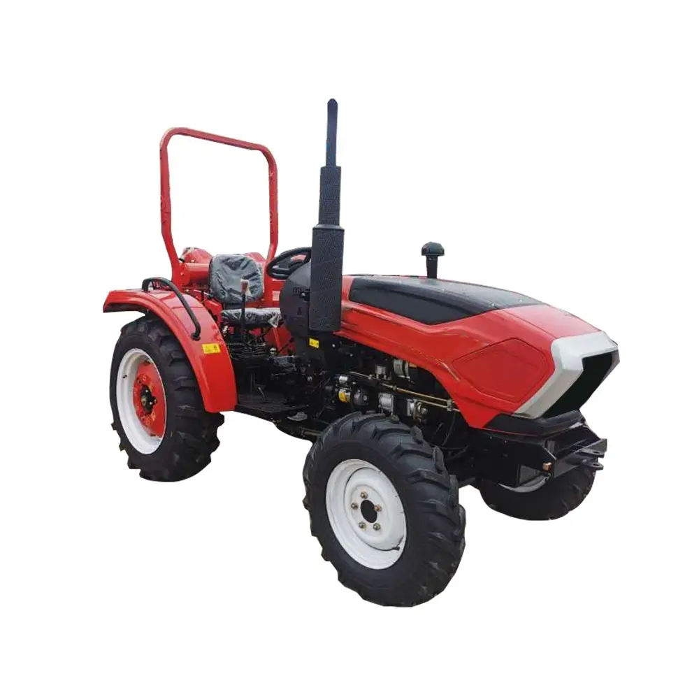 Chinese farm tractor 4wd 30hp mini garden tractor with front end loader with good price