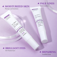 Crème Contour des Yeux Anti-Rides Active MOIKA 15g au Pro-Xylane, Ferment de Bifida et Hexapeptide-8 pour Cernes – Marque Blanche, Vente en Gros