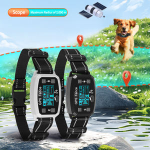 Sistema de valla eléctrica inalámbrica invisible para exteriores para perros con pitido de control remoto GPS y <span class=keywords><strong>Collar</strong></span> de choque para entrenamiento de perros - Product Image 4