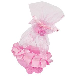 Petit sac rose pour poussette, cadeau FAVOR pour quelqu'un spécial - Product Image 1