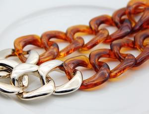 Mode Hars Plastic Schakelketting Groothandel Hiphop Acryl Vergulde Ccb Grote Ketting Choker Kraag Ketting Vrouwen <span class=keywords><strong>2025</strong></span> Sieraden - Product Image 4