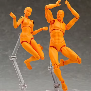 Figurines d'action mobiles personnalisées Accessoires de jouets en plastique <span class=keywords><strong>Figma</strong></span> Fine art mannequin croquis peinture poupée orna - Product Image 4