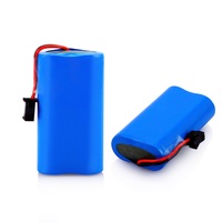 حزمة بطارية ليثيوم أيون قابلة لإعادة الشحن 1S2P 3.7V 5000mAh 18650-2500 بخلايا ليثيوم أيون ثنائية 2 خلية