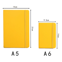 Carnet à couverture rigide A5A6 avec logo personnalisé, journal en PU, carnet d'affaires, 80 à 100 feuilles, cadeaux promotionnels, fournitures scolaires et de bureau