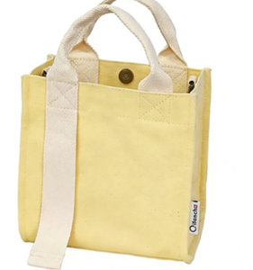 Bolsa Profesional para Portátil de Algodón con Diseño de Letras y Asa, Tela de Muselina - Product Image 1