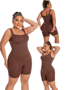 Body Modellante Senza Cuciture per Donna Taglie Forti con Logo Personalizzabile, Controllo Rigido e Effetto Snellente per <span class=keywords><strong>Pancia</strong></span> e Glutei - Product Image 4