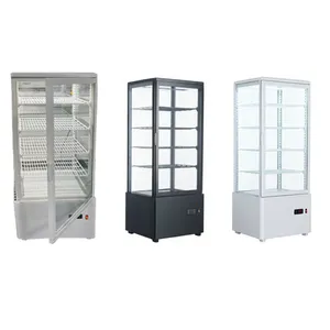 Topcool Vertical Single Door Stainless Steel Ice Cold Commercial Storage Refrigerator Refrigerated Fridge Equipment,Home Fridge