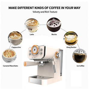 Máquina de café espressco de fábrica 950W 20Bar con tanque de agua de 1.5L Para Caramelo <span class=keywords><strong>macchiato</strong></span> capuchino <span class=keywords><strong>latte</strong></span> Mocha máquina de café con hielo - Product Image 2