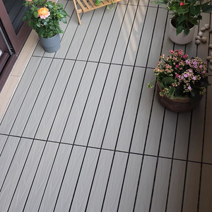 Ubin Dek WPC Tahan Air untuk Teras & Taman Luar Ruangan Solusi Ubin Dek Komposit Lantai WPC - Product Image 5
