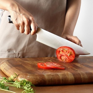 Professional <b>Kitchen</b> <b>Knife</b> Damascus Pattern <b>Sharp</b> Blade <b>Knife</b> Stainless Steel Chef <b>Knife</b> with Wooden Coating Handle - Product Image 4