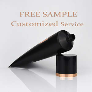 カスタムロゴ入り空化粧品チューブ ブラック メンズ洗顔クリーム 100ML チューブ包装 洗顔料用 - Product Image 2