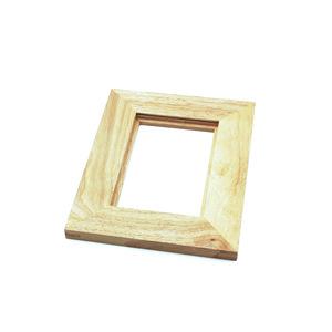 Wooden Photo <b>Frame</b> Rectangular 15.2x10.2cm Tabletop Beech Rubberwood Pine Durable Vertical Display - Product Image 5