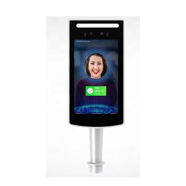 AI Face Detection 8-inch Android Fingerprint Time Attendance System Access Control Turnstile Terminal RFID Face Video Intercom