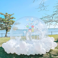 Chapiteau de dôme de fête en plein air de qualité commerciale sexe révéler maison de rebond ballon gonflable tente de maison à bulles