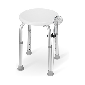 Vikangsheng Shower <b>Stool</b> <b>Height</b> <b>Adjustable</b> Non Slip Bathtub Seat With Shower Head Holder For Bathroom Use - Product Image 1