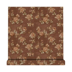 CSK American Style Floral Retro PVC Cabinet Wall Covering Self-Adhesive Moisture <b>Proof</b> Furniture Renovation - Product Image 5