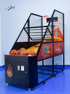 2026 Machine de <span class=keywords><strong>basket</strong></span>-ball professionnelle d'arcade à monnayeur, jeu de simulation de <span class=keywords><strong>basket</strong></span>-ball de rue pour centre de jeux, certifiée CE, norme européenne - Product Image 3