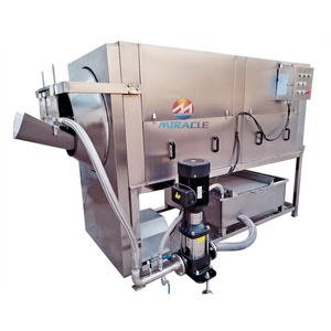 Machine industrielle à peler les noyaux de noisettes en acier inoxydable pour l'usine de beurre de noix et la ligne de production de pâte à <span class=keywords><strong>tartiner</strong></span> - Product Image 1