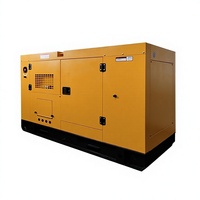 Groupe électrogène diesel 30 kW triphasé refroidi par eau 50/60 Hz avec ATS 30 kVA 50 kVA 80 kVA, groupe électrogène silencieux pour usage industriel