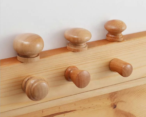 Классический дизайн деревянная ручка для шкафа дверная ручка для ящика - Product Image 2