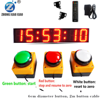 Temporizador de competición electrónico con pantalla LED de alta definición para juegos de campo de pista, deportes, Fitness, sincronización, entrenamiento, competición de velocidad