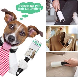 Rouleau Adhésif Réutilisable pour Éliminer les Poils d'Animaux et la Poussière – Brosse et Rouleaux Anti-Poils Personnalisés - Product Image 3