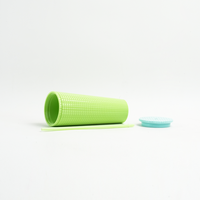 Gobelet portable en plastique de 750 ml, vente en gros, pour café et eau, réutilisable, anti-fuite, sans BPA, qualité alimentaire, pour le bureau et les voyages