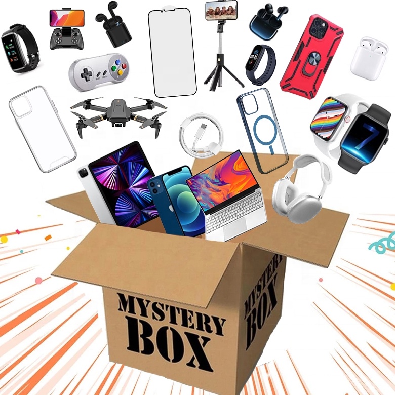 Электронные продукты 3C загадочная Подарочная коробка имеет возможность открытия: беспроводные Игровые наушники, камеры, дроны, больше подарков