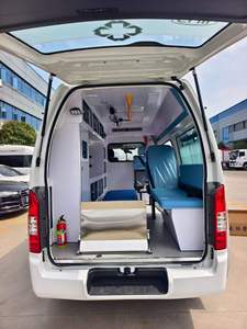 FOTON View G7 Furgone <span class=keywords><strong>Ambulanza</strong></span> High Top |   <span class=keywords><strong>Ambulanza</strong></span> per il trasporto pazienti con barella, bombola di ossigeno e armadietti medici - Product Image 3