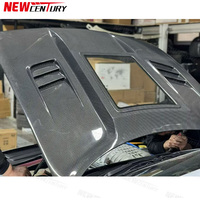 Fibre de carbone de haute qualité, véritable fibre de carbone, capot avant transparent en fibre de verre pour Dodge Challenger 2015-2023