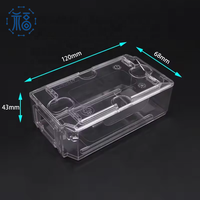 Boîte de montre en plastique injecté en gros, étui de montre antichoc avec insert en mousse, boîte de rangement et d'expédition de montre de luxe avec logo personnalisé