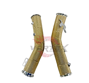 ท่อหุ้ม SS304หุ้มฉนวนหุ้มทอง Vortex สำหรับ MC20มาเซราติอัปเกรดประสิทธิภาพการทำงาน - Product Image 1